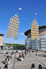 松風祭（竿燈会）