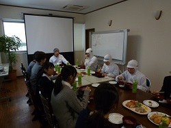 秋田プリマ食品株式会社でのジョブシャドウイング